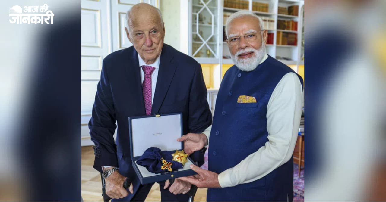 PM Modi Norway highest civilian honour
